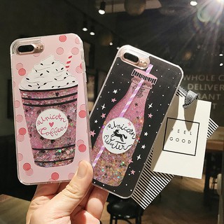 Ốp lưng kim tuyến nước cho iPhone 8 7 Plus