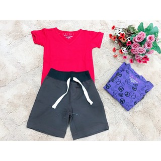 Bộ Bé Trai Esprit Đỏ Trơn
