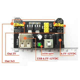 Mạch nguồn test board 5V/3.3V