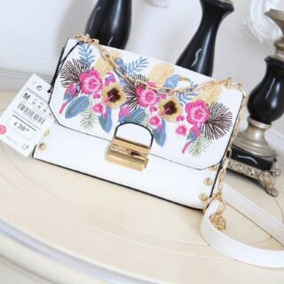 Túi STRADIVARIUS HOA XUẤT DƯ