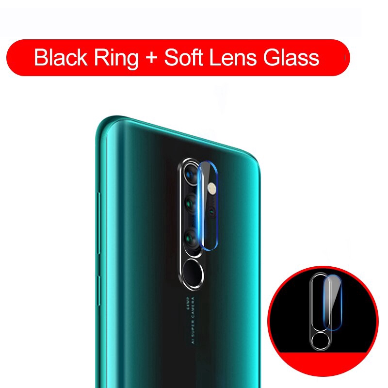 Viền Bảo vệ Camera + Kính Cường Lực, Miếng Dán Bảo Vệ Camera Xiaomi Mi Redmi Note 8 Pro