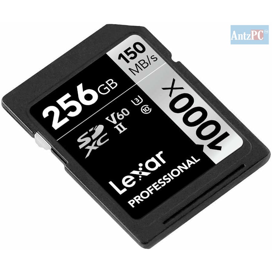 Thẻ Nhớ Lexar Professional 1000x 256GB SDXC UHS-II Class 10[Hàng nhập khẩu US] | BigBuy360 - bigbuy360.vn