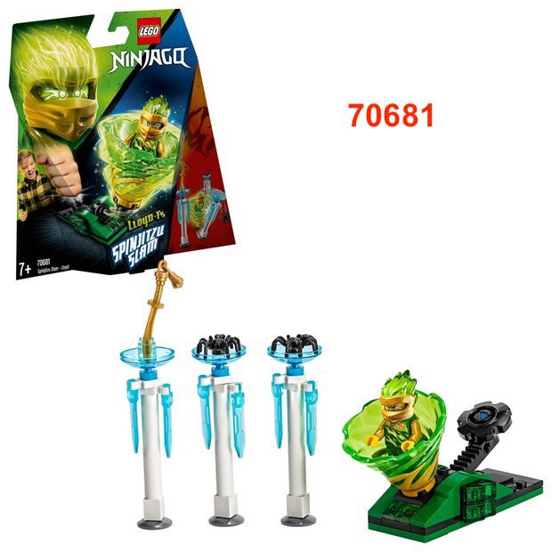 Lego HaHa - Lego Ninjago - Con quay lốc xoáy Ninja siêu cấp - 70681, 70682, 70683, 70684