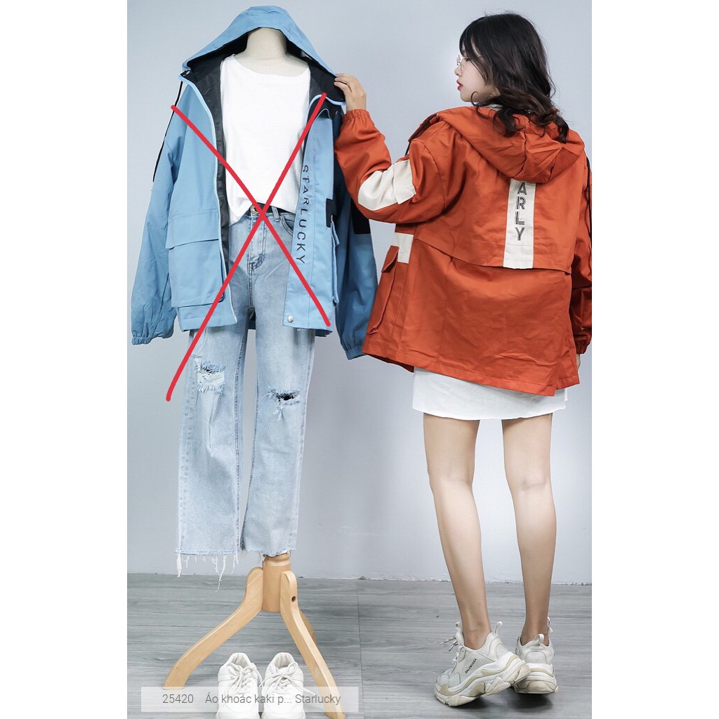 Áo khoác kaki Starlucky dành cho nam nữ [ AKKK3 ]