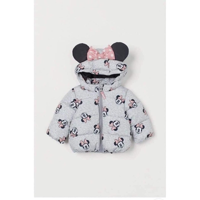 Áo khoác phao mickey H.M cho bé gái