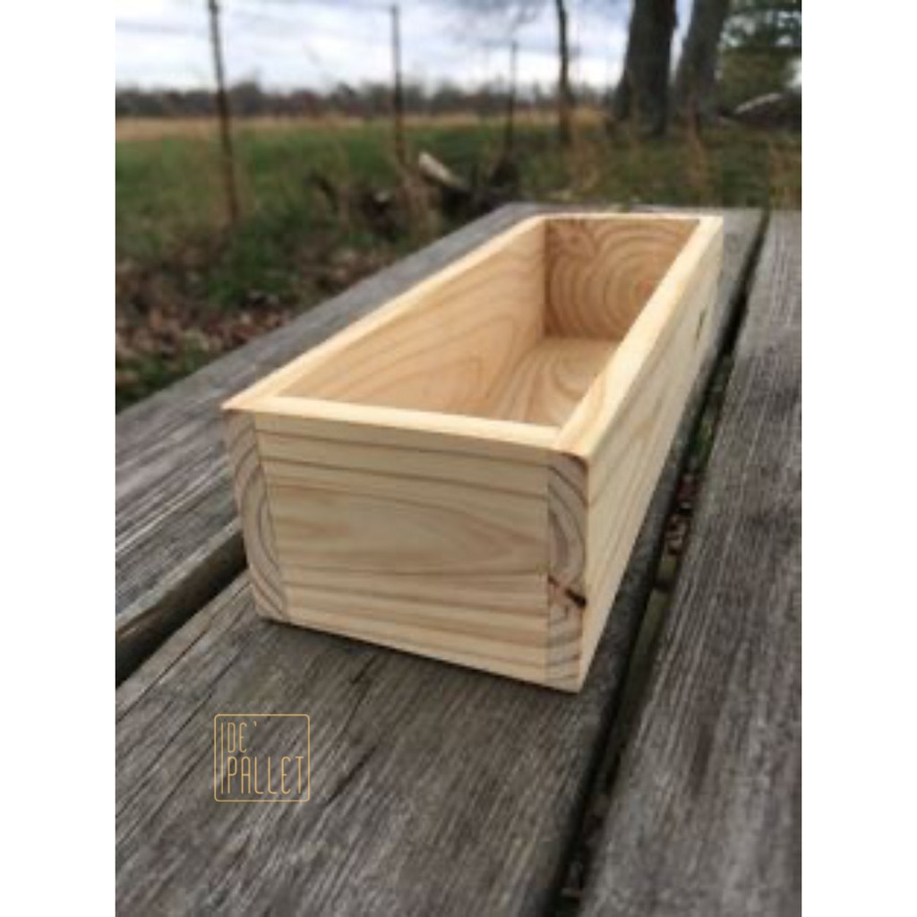 Chậu Gỗ Trồng Cây Để Bàn | BigBuy360 - bigbuy360.vn