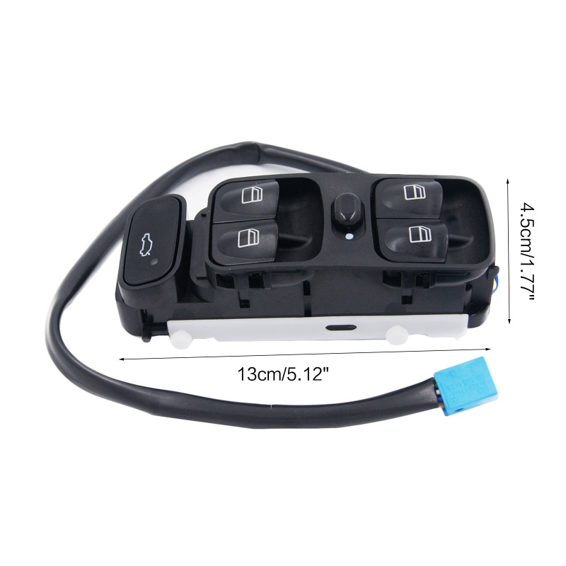 Công Tắc Cửa Sổ Điện Tử Bền Bỉ Cho W209 CLK320 CL​​Phụ Kiện Chuyên Dụng Dành Cho K500 A K5002098203410