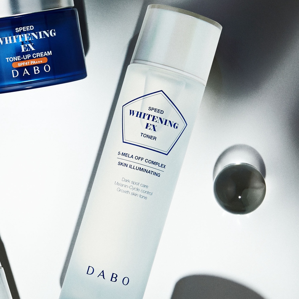 Nước hoa hồng trắng da nhanh Dabo Speed Whitening Ex Toner 160ml THIÊN ANH BEAUTY