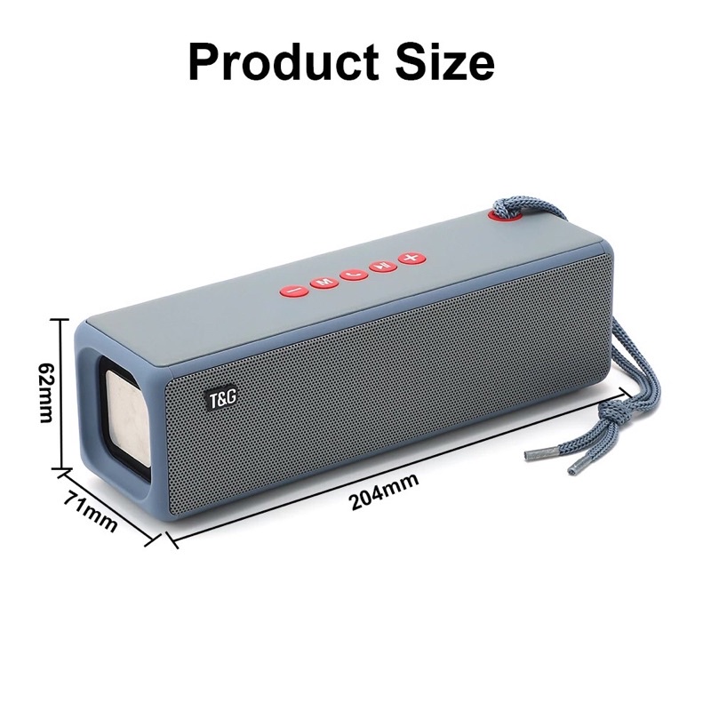 Loa Nghe Nhạc Bluetooth Cầm Tay T&G TG-271 Loa Blutooth Di Động Không Dây Mini