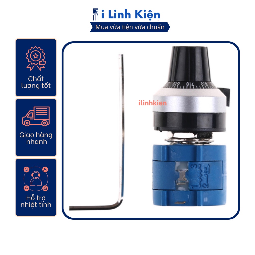 Chiết áp đơn 10K 3590S-2-103L 2W xoay nhiều vòng