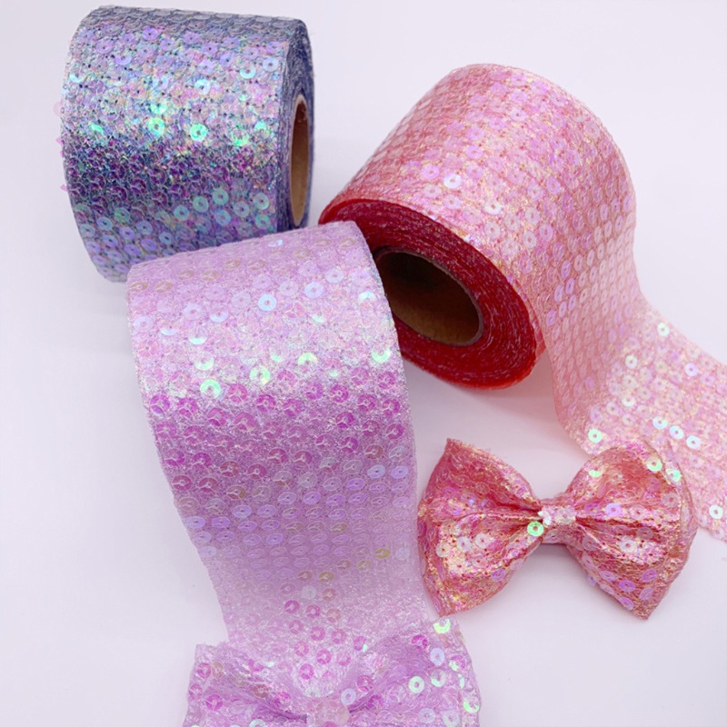 Cuộn Vải Tuyn Đính Kim Sa Lấp Lánh Dùng Làm Phông Nền Chụp Ảnh Cưới