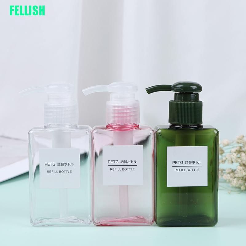 (Hàng Mới Về) Chai Rỗng Đựng Mỹ Phẩm Dạng Lỏng 100ml Tiện Dụng