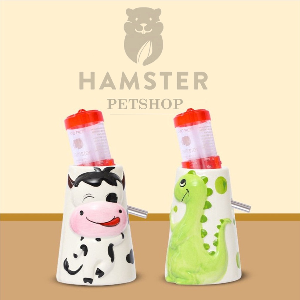 Đế bình sứ hình động vật cho Hamster