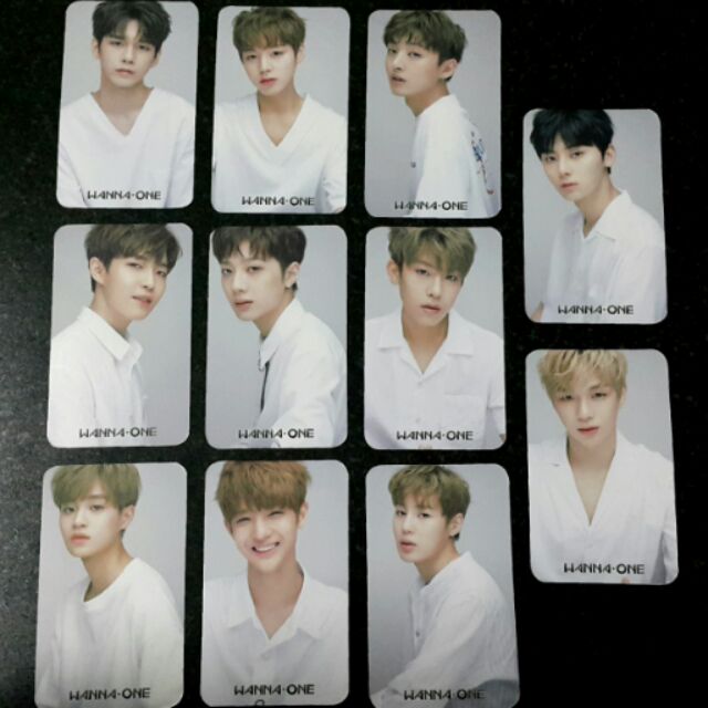 WANNA ONE fan-made card set 02