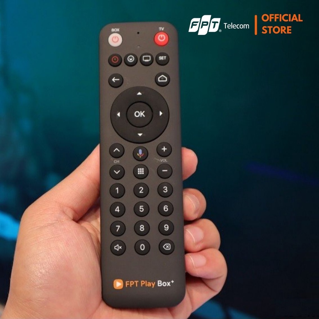 Remote FPT Play Box - Có Tính Năng Điều Khiển Giọng Nói