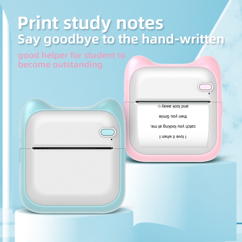 Máy In Nhiệt Mini Bỏ Túi Cho Điện Thoại IOS Android
