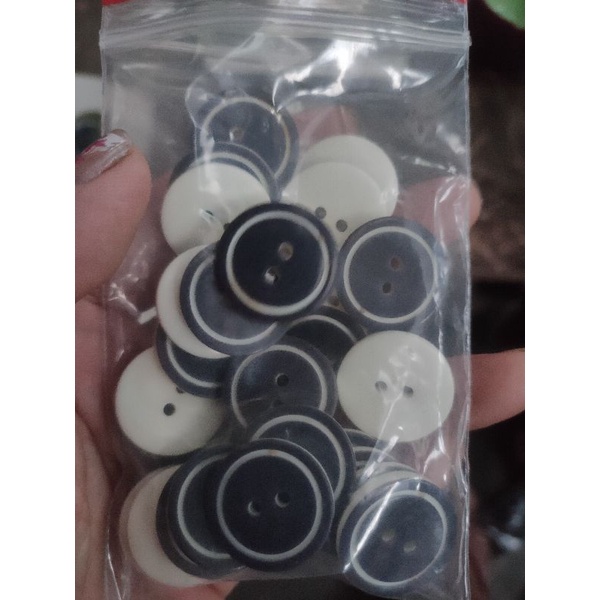 Cúc quần, cúc áo (gói 30 chiếc) từ 1,8cm đến 2,5cm