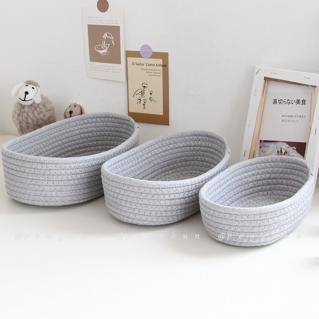 Giỏ Vải Đựng Vật Dụng Đa Năng Tiện Dụng In Họa Tiết Xinh Xắn