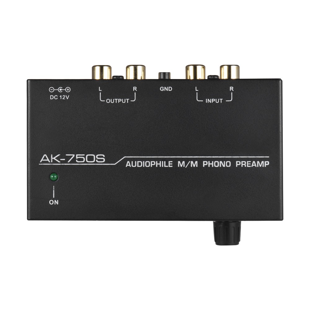 Ĩ Audiophile M/M Phono Preamp Preamplifier with Level Controls RCA Input & Output Interfaces