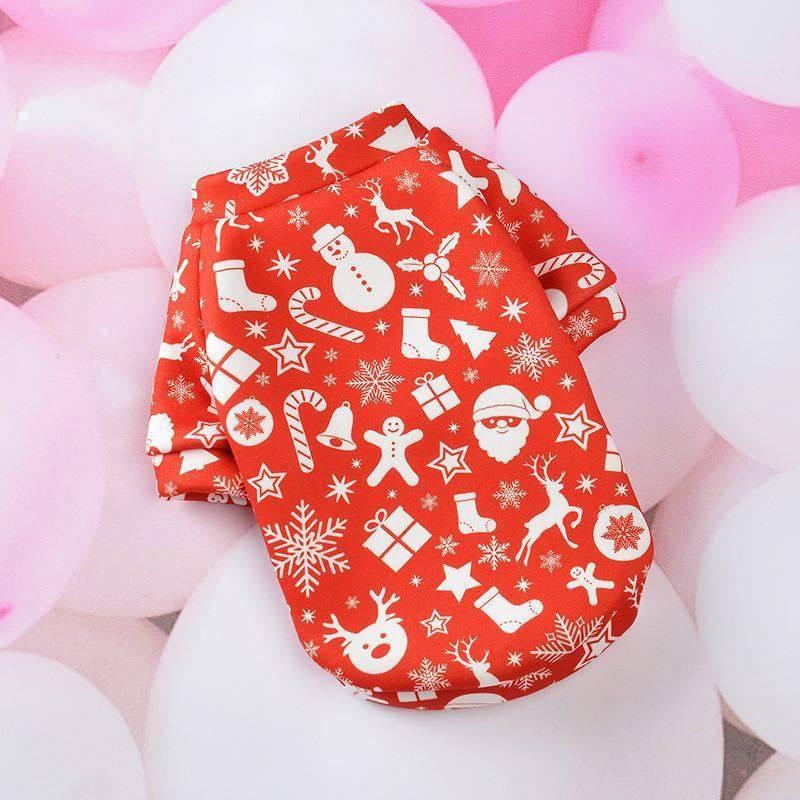 Áo len thú cưng HIPIDOG họa tiết Giáng sinh giữ ấm cho chó mèo