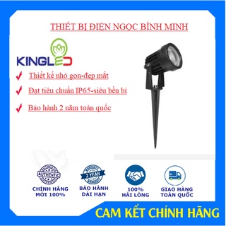 Đèn led rọi cắm cỏ sân vườn, đèn rọi gốc cây, đèn trang trí tiểu cảnh  (DCC - SERIES) KINGLED