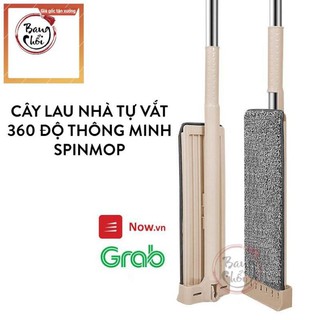 Cây lau nhà tự vắt thông minh lock&cock spin mop 360 độ