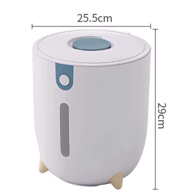 THÙNG GẠO TRÒN 10 KG CHỐNG ẨM MỐC CÔN TRÙNG