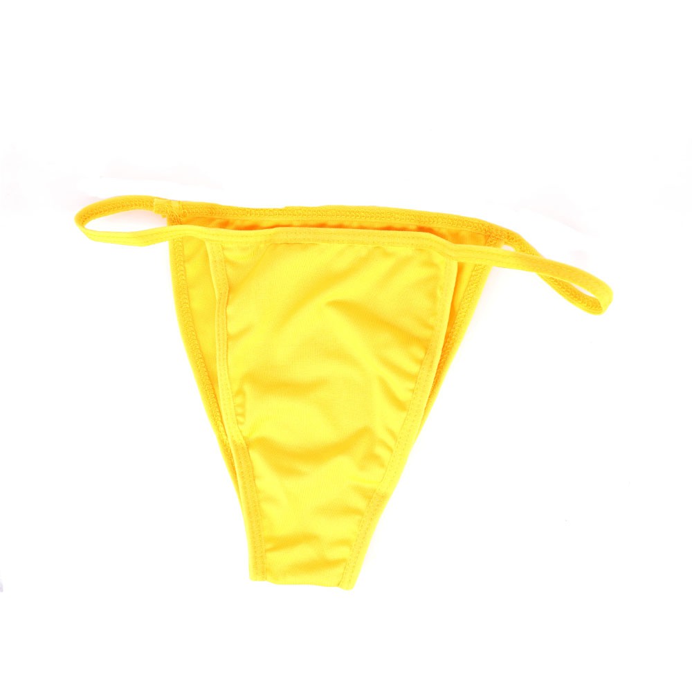 Quần lót nữ lọt khe màu trơn lưng thấp quyến rũ