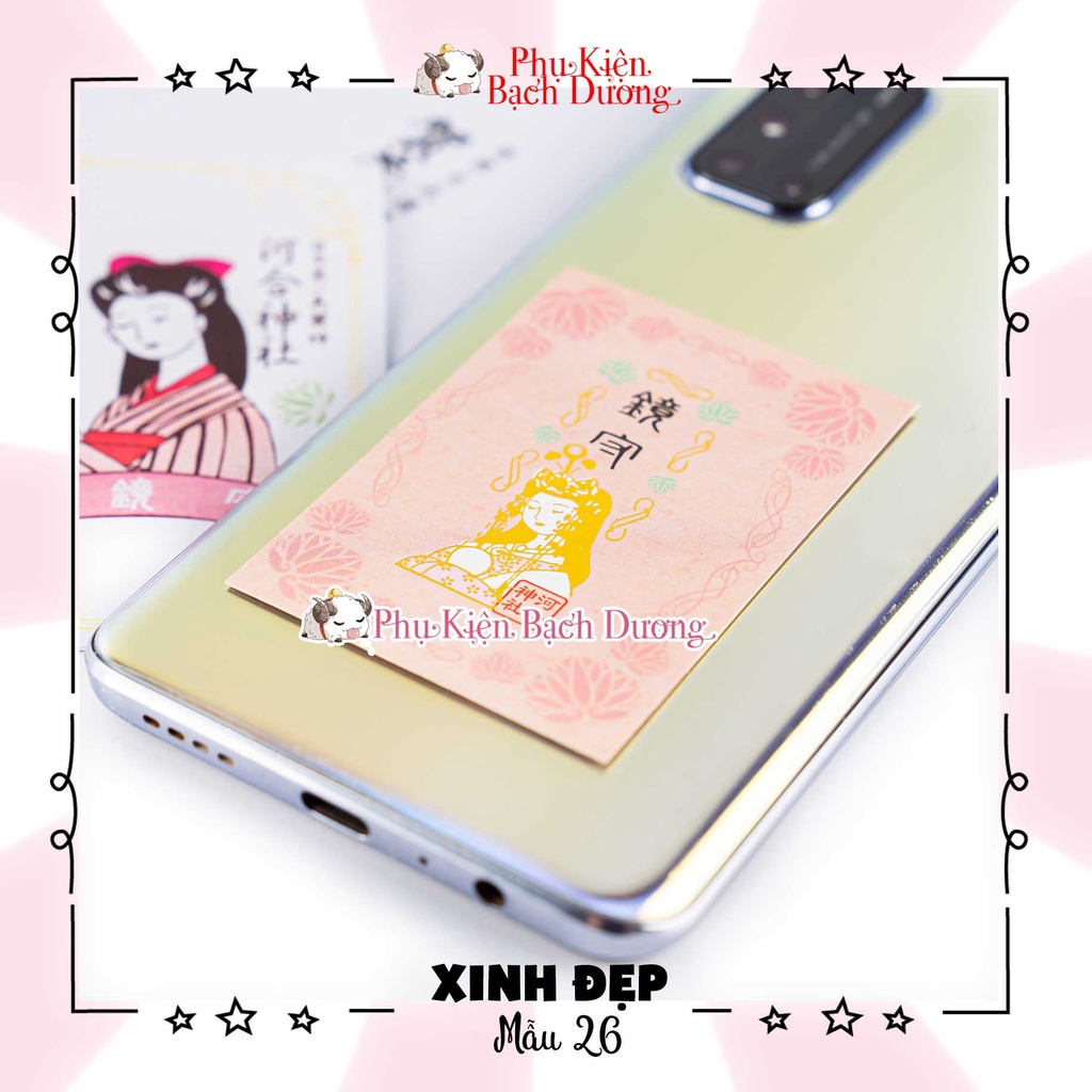 Túi Phước Tết 2024, Yushou Sức Khỏe Mẫu 26 - Xinh Đẹp - Kiểu Omamori Nhật Bản, Có sẵn, Quà lì xì xịn.