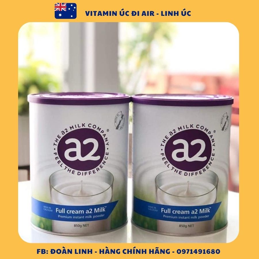 Sữa A2 Nguyên Kem Dạng Lon