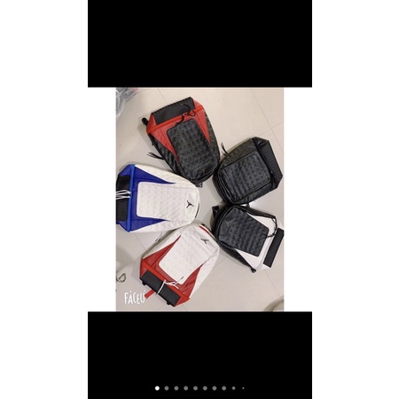 BAlO JORDAN AIR Đỏ - Balo Thể Thao Màu Đỏ Có Ngăn Bỏ Giày Đựng Laptop Học Tập Làm Việc|Hàng Xuất Khẩu