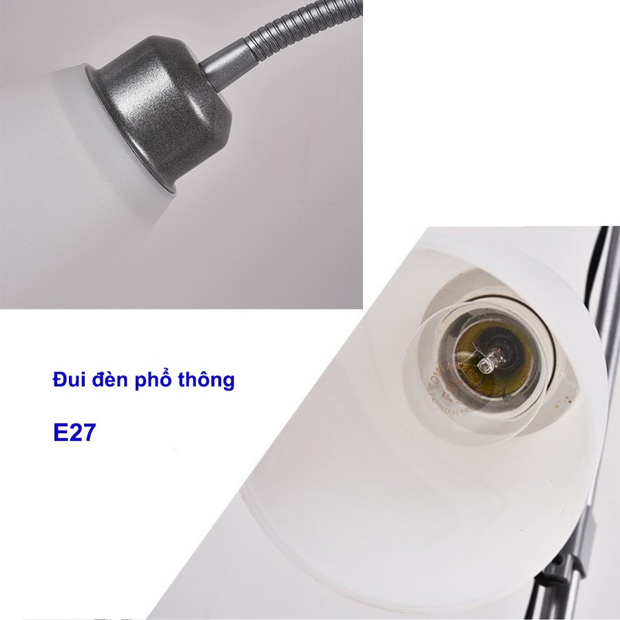 [Tặng 02 bóng LED] Đèn Nội Thất hiện Đại D280 -Phù Hợp Không Gian Phòng Làm Việc, Phòng Khách, Phòng Đọc Sách, Phòng Ngủ