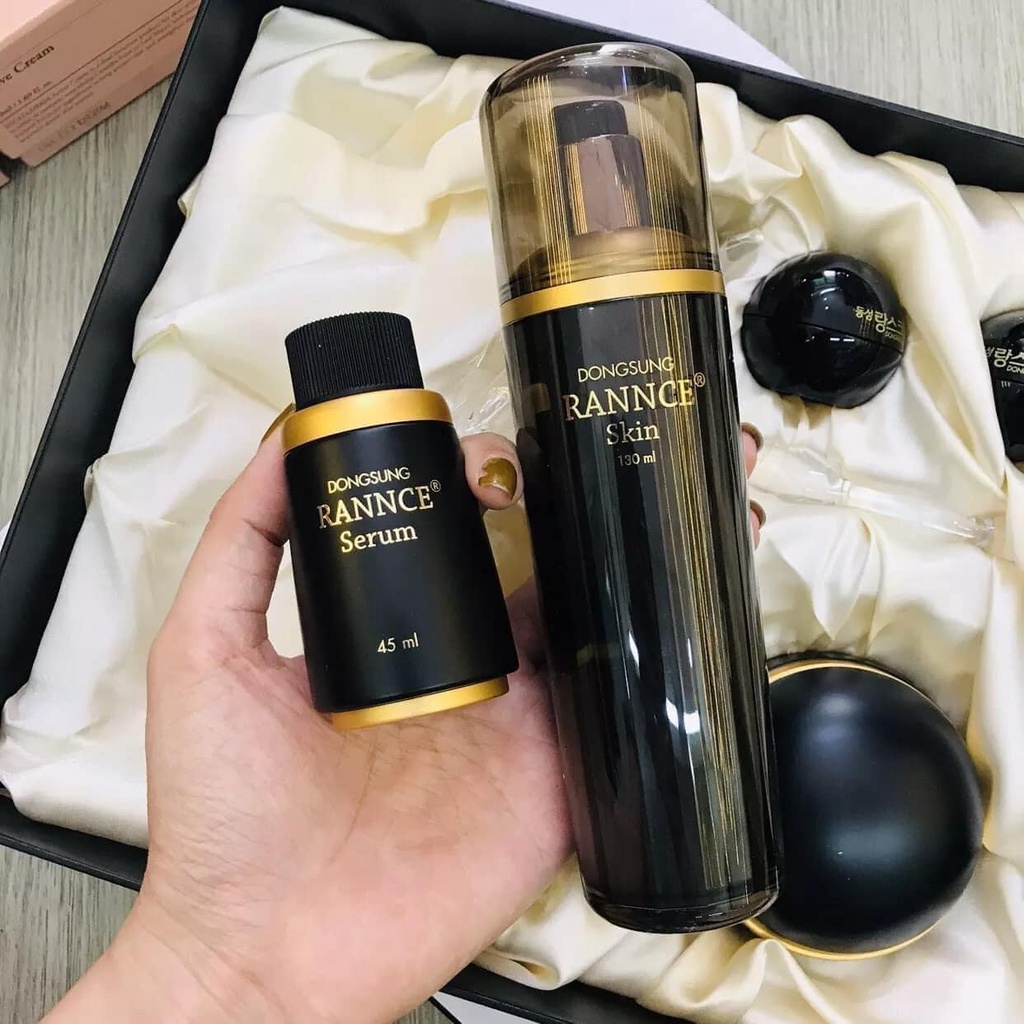 Nước Hoa Hồng Hỗ Trợ Trắng Da Dongsung Rannce Skin - 130ml