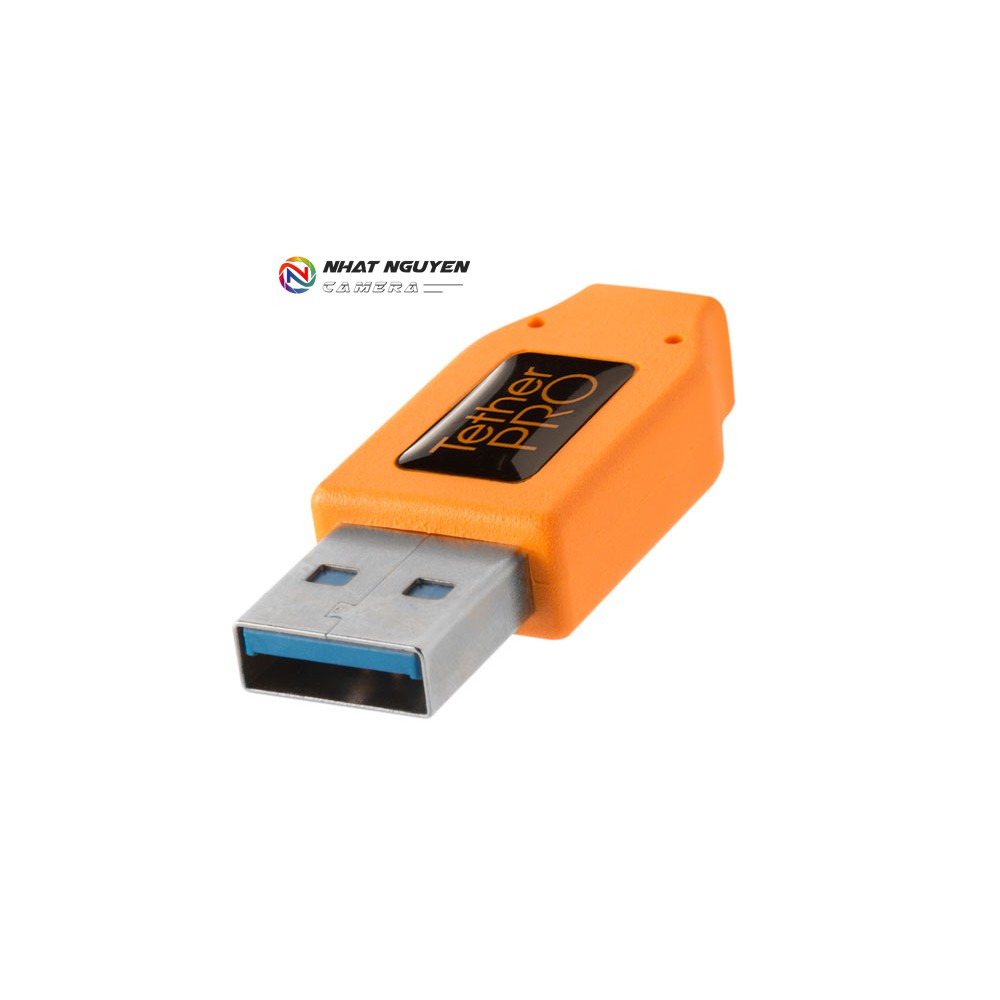 Dây Tether Tools - Cáp TetherPro USB 3.0 to USB C - Dài 4.6m - Màu Cam