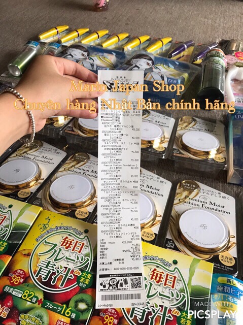 (Có bill Chính hãng Nhật) Phấn nước, phấn phủ 5 trong 1 Tiara Girl Premium Cushion Foundation Matte và Premium Nhật Bản | BigBuy360 - bigbuy360.vn