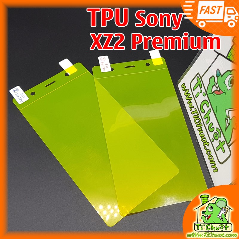 Dán dẻo TPU Sony XZ2 Premium Mặt Trước Trong Suốt Chống Va Đập