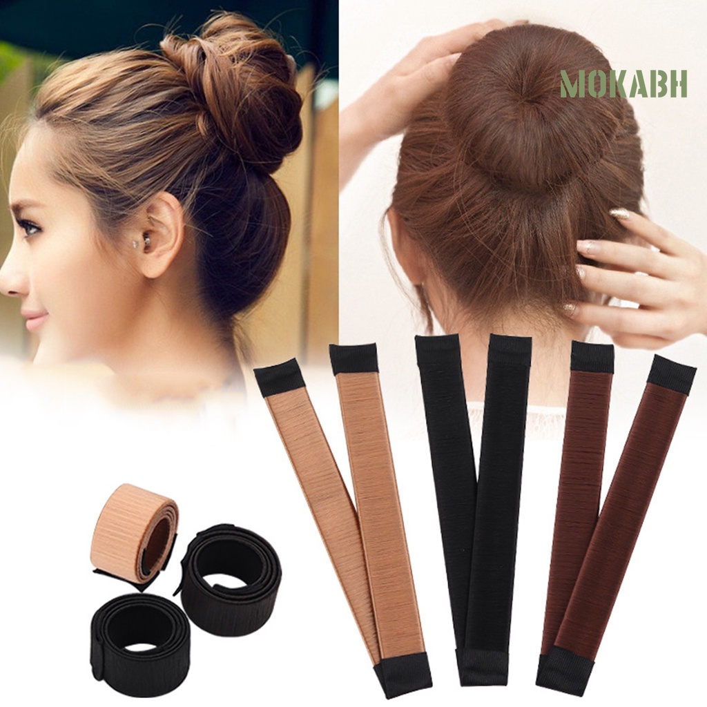 Kẹp Tóc Hình Nửa Quả Bóng Sắt Chống Trượt Dùng Tạo Kiểu Tóc DIY