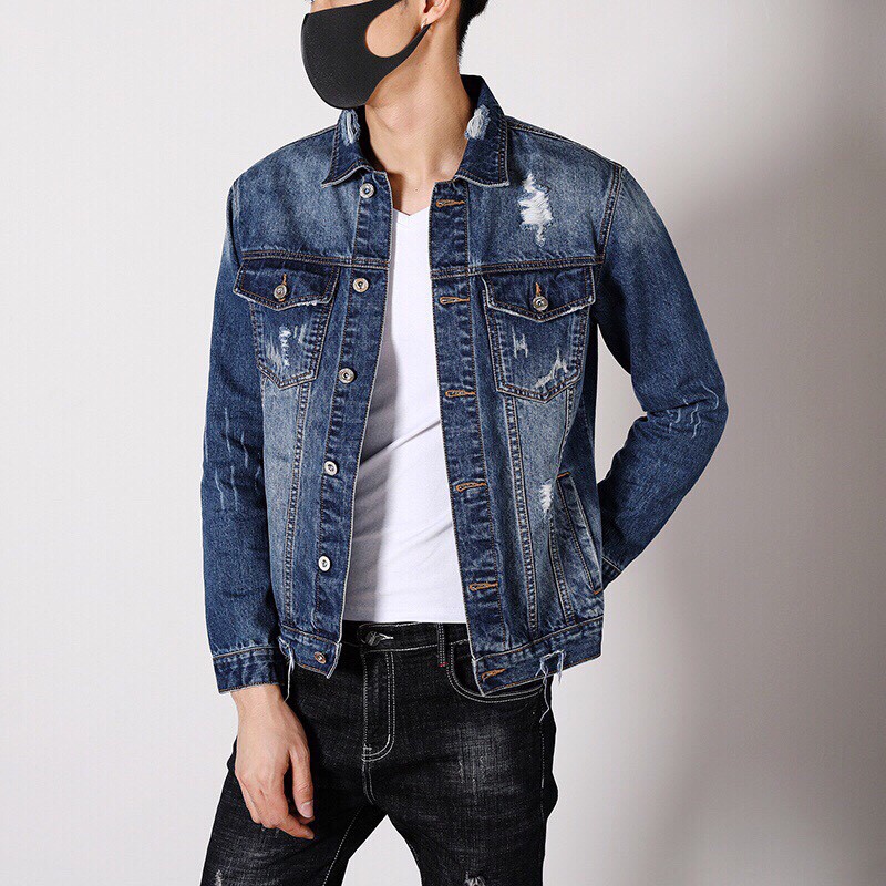 áo khoác jean nam 3571