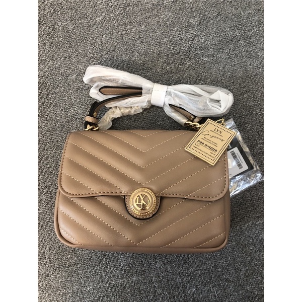 Túi L.Y.N full tag crossbody tag Gold- ORD