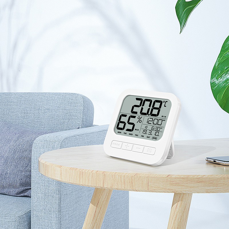 Nhiệt ẩm kế điện tử đo nhiệt độ và độ ẩm phòng ngủ chính xác cho bé yêu shop mẹ nhím