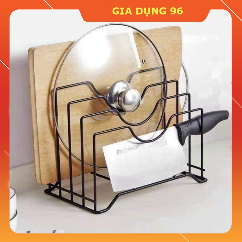 Giá, Kệ Thép Đa Năng Để Thớt, Dao, Vung Xoong