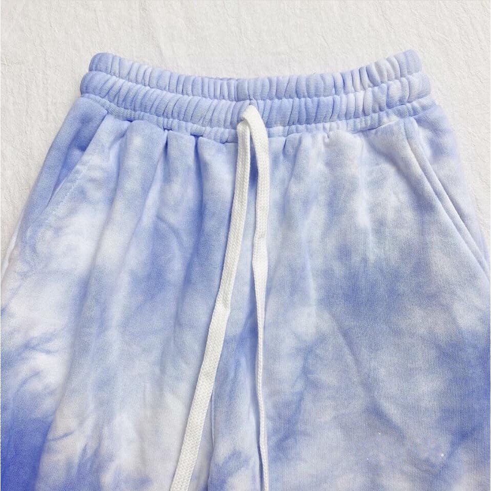 Quần Jogger  Loang Màu Dài Ống Rộng Có Bo SIMPLE Form Rộng Nam Nữ Ulzzang KUN