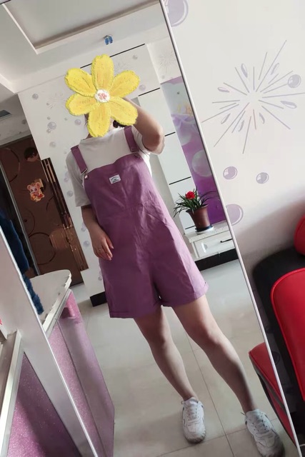 [KÈM ẢNH THẬT + SẴN] quần yếm đùi kaki ulzzang hàn quốc | BigBuy360 - bigbuy360.vn