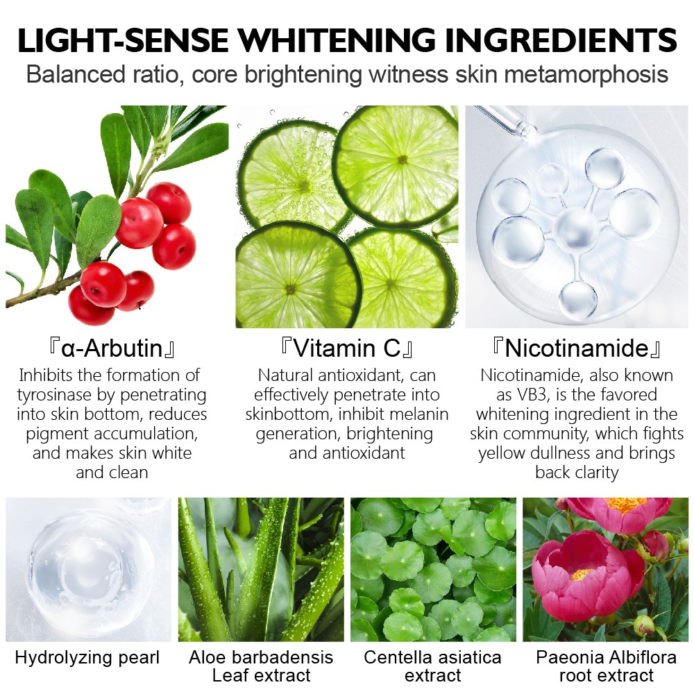 Toner trắng da VIBRANT GLAMOUR α-Arbutin Niacinamide + vitamin C giảm đốm nâu chống lão hóa dưỡng ẩm 100ml | BigBuy360 - bigbuy360.vn