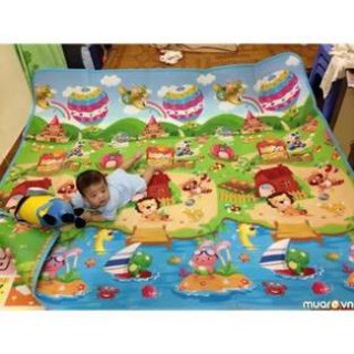 Chiếu Xốp Maboshi/ Chiếu xốp 2 Mặt Cho Bé ( Kích cỡ từ 1,6M đến 4M )