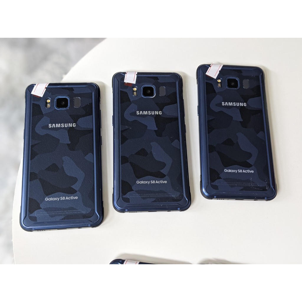 Điện thoại Samsung galaxy S8 active màu xanh CAMO