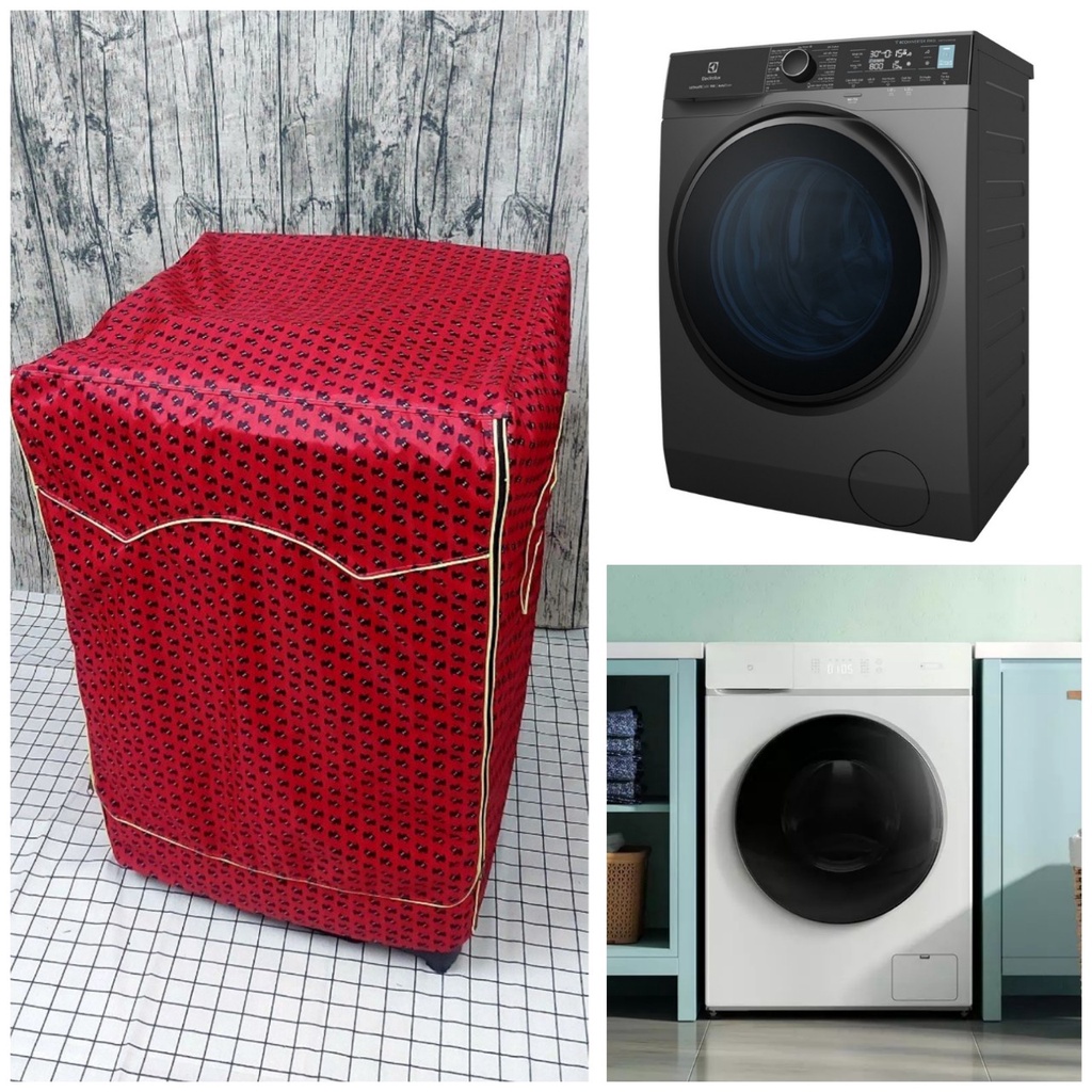 HCM - Áo trùm máy giặt bảo vệ máy giặt chống bụi bẩn nước mưa dành cho máy cửa trước