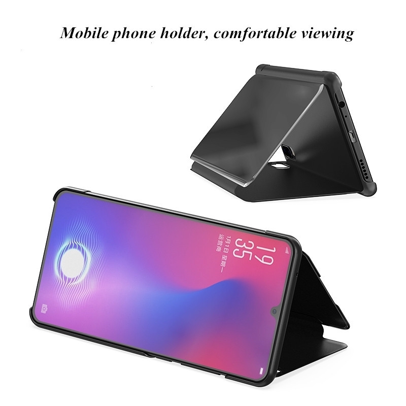 Bao da tráng gương sang trọng cho OPPO Reno 6.6 K3 Realme X 3 C2 A1k Reno Z | BigBuy360 - bigbuy360.vn