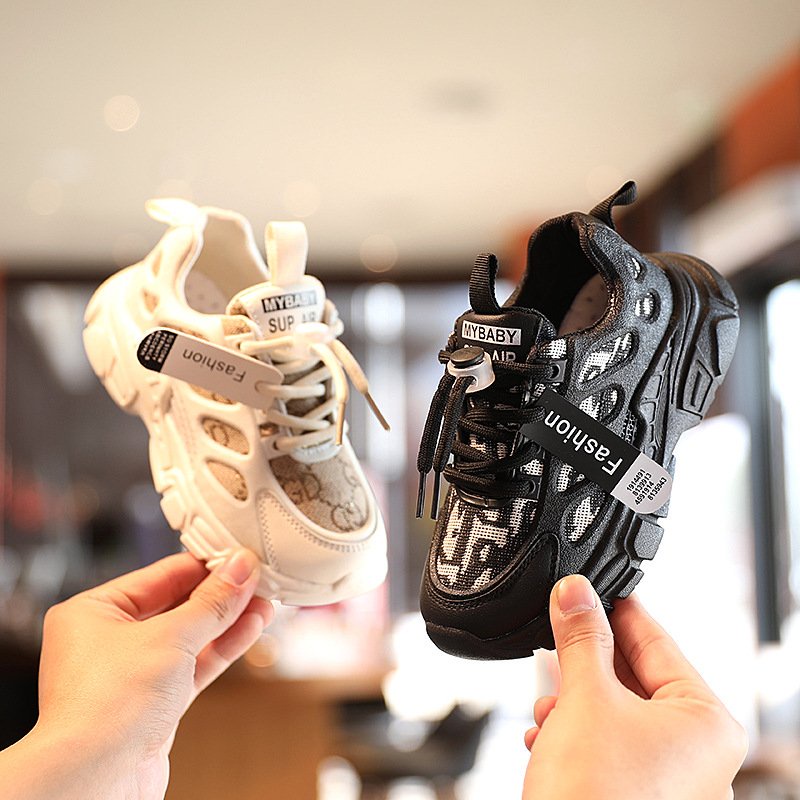 Giày cho bé - giày  thể thao siêu nhẹ Quảng Châu cao cấp cho bé trai bé gái YY-396