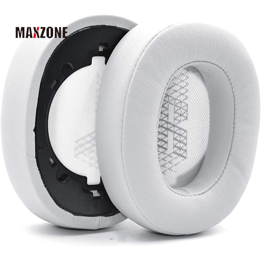 Đệm bọc bảo vệ tai nghe chụp đầu bằng da và cao su non thích hợp cho JBL Live 500BT
